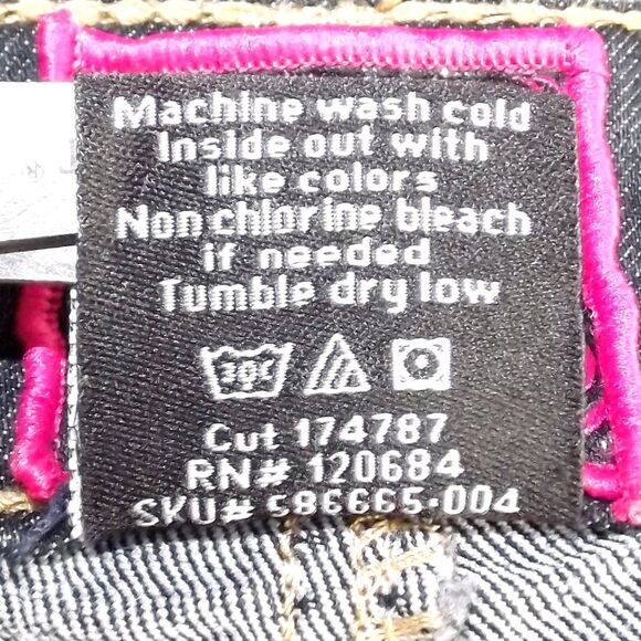 TORRID Jeans, 18S, Dark Blue Wash, stretch, Skinny, Zipper Fly, Pockets - Picture 8 of 13